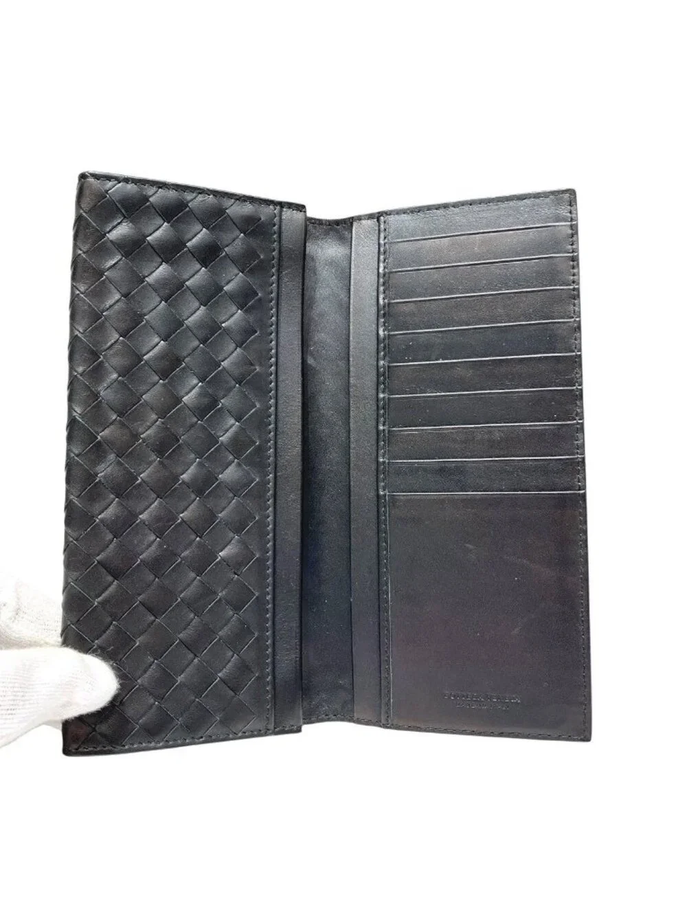 Bottega Veneta Wallet Intrecciato Bifold Leather